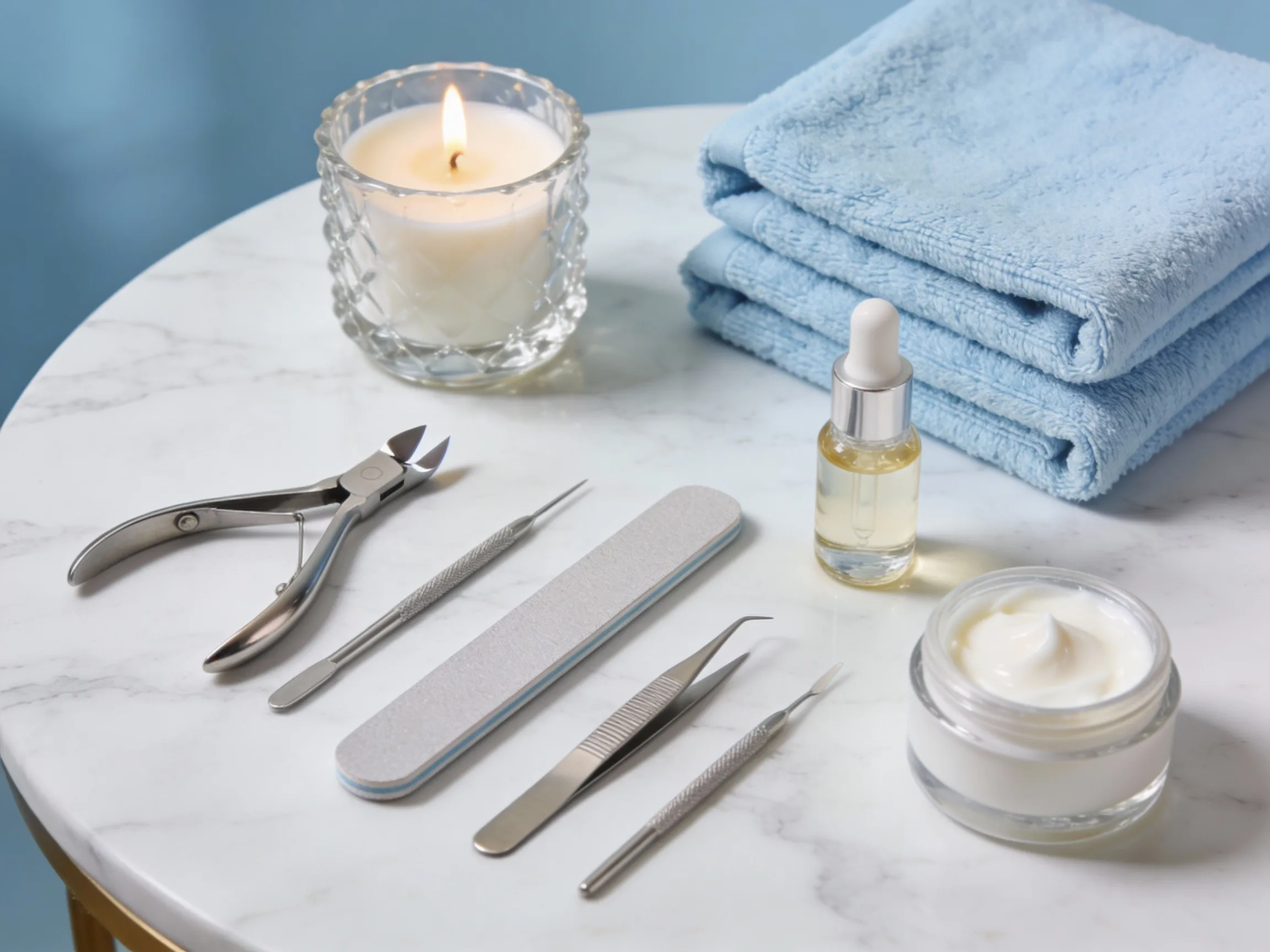 Nail care and spa essentials
