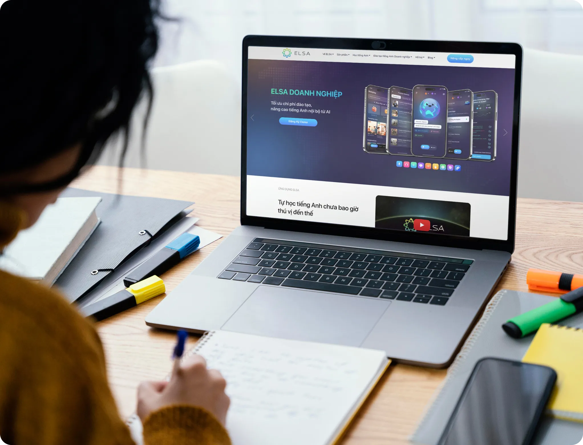 ELSA Speak SEO project hero