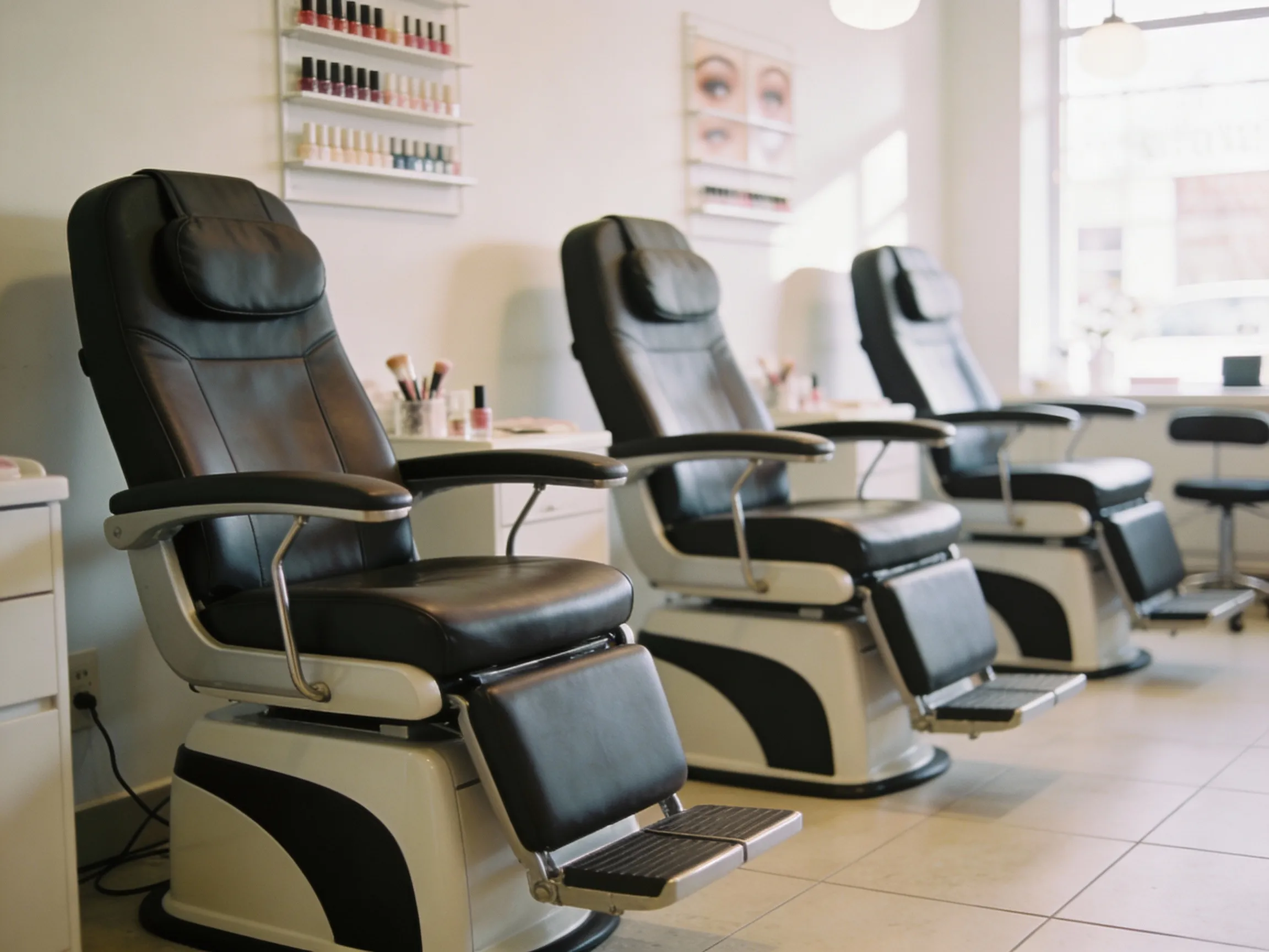 Salon chairs