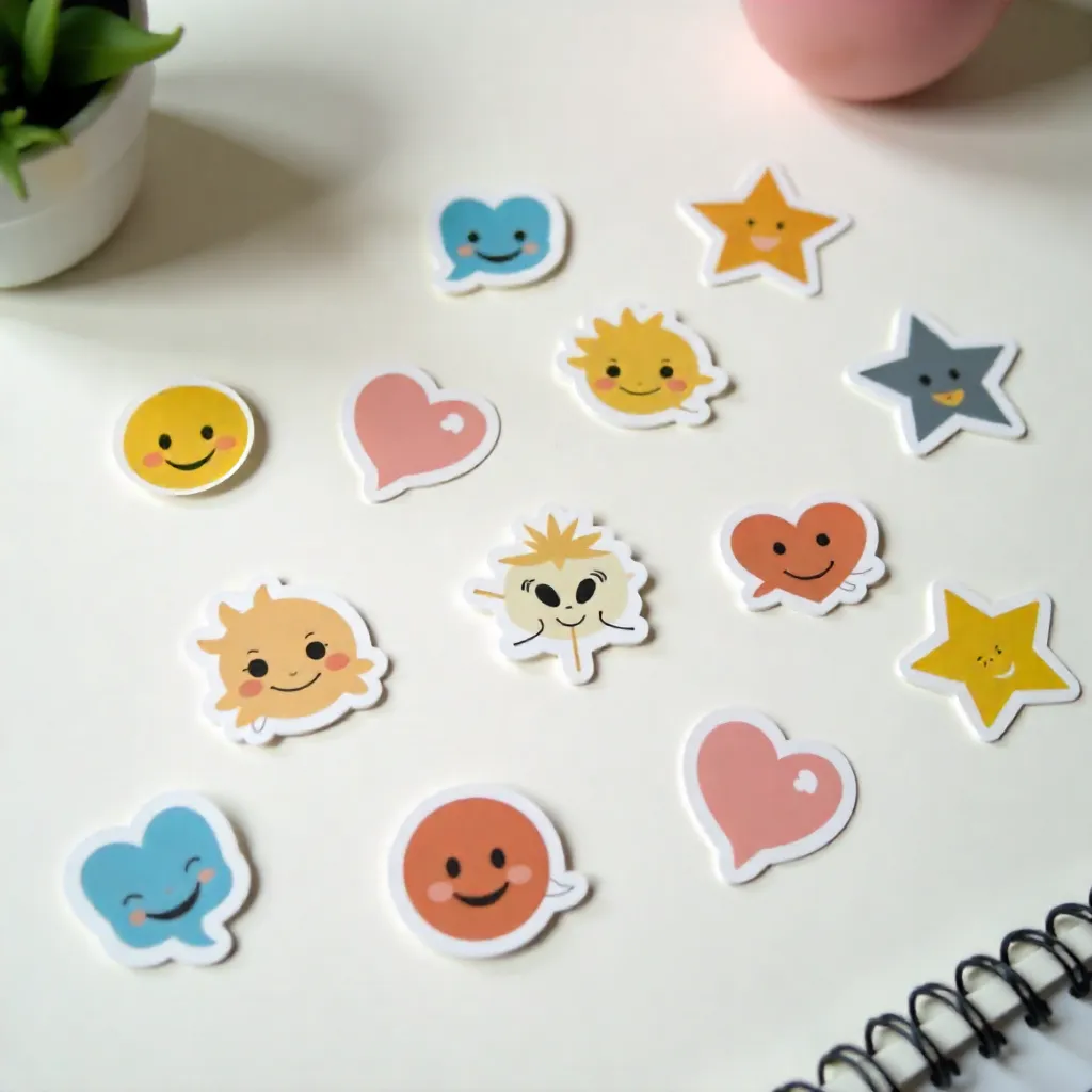 Sticker kit packaging